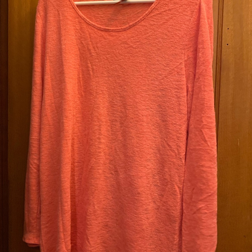 Salmon sweater